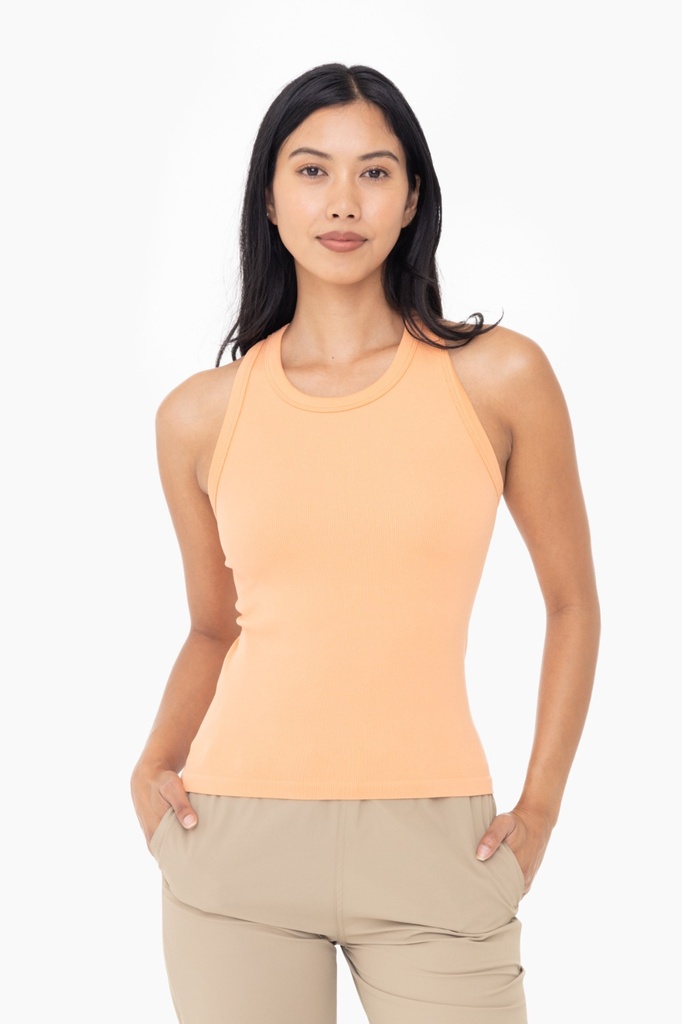 SEEMLESS RIBBED TANK TOP