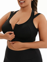 FRONT ZIP WORKOUT BRA