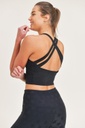 STRAPPED BACK CROP TOP