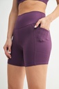 VENICE SCULP BIKER SHORTS