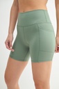 VENICE SCULP BIKER SHORTS
