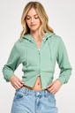 TWO WAY ZIPUP HOODIE