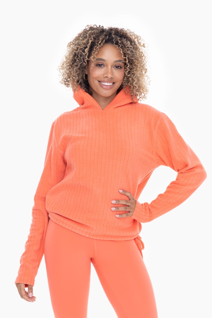 BRUSHED FLEECE HOODIE