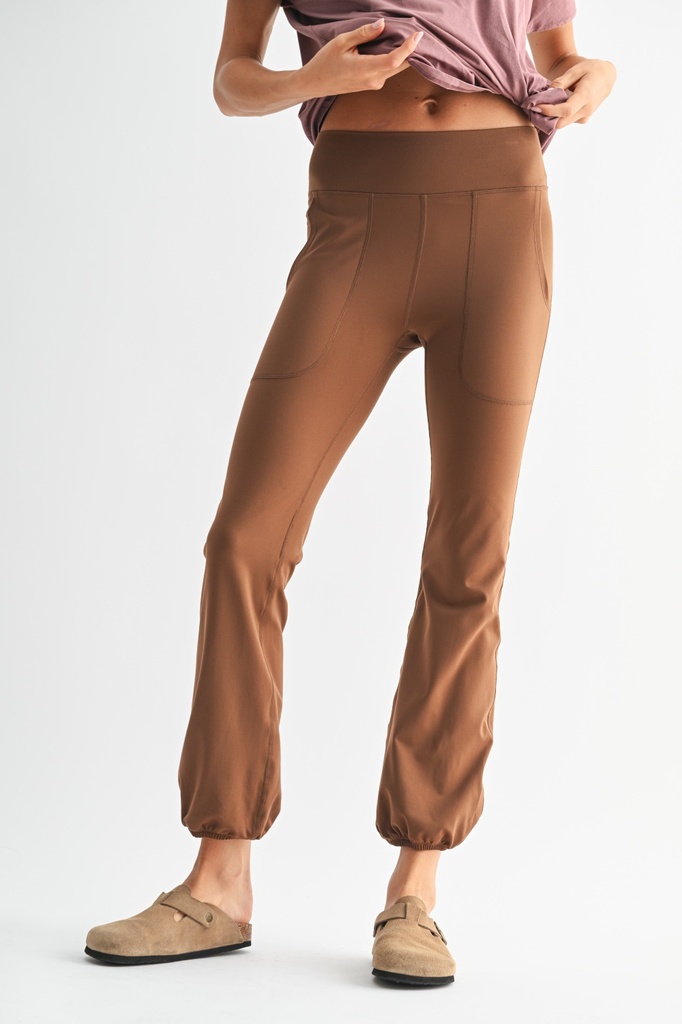 BUBBLE HEM LEGGINGS