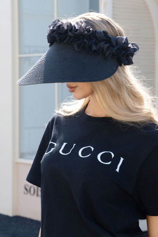 BEACHY FRILL VISOR