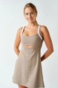 SCULPTED CUTOUT ACTIVE DRESS