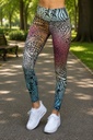 CHEETAH ZEBRA PRINT LEGGINGS
