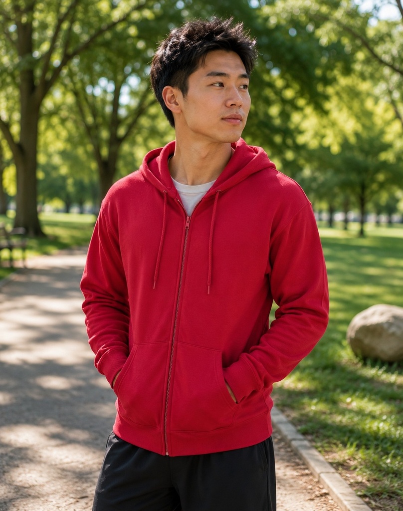 COMFORT FULL ZIP UP HOODIES