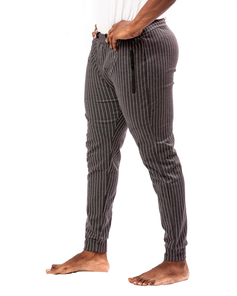 STRIPED JOGGERS