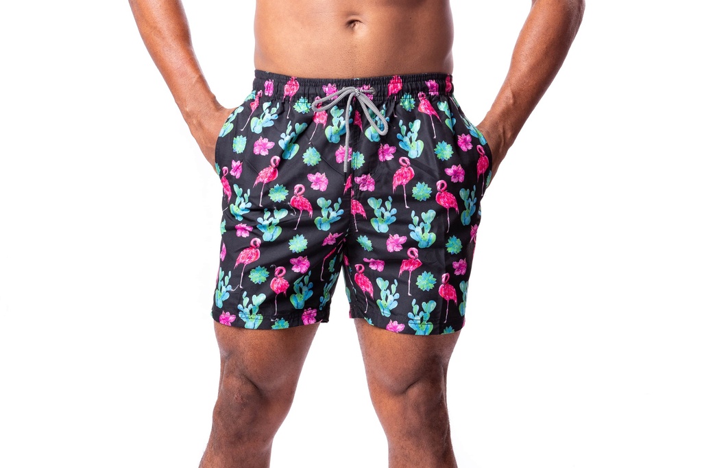 FLAMINGO SWIM TRUNKS