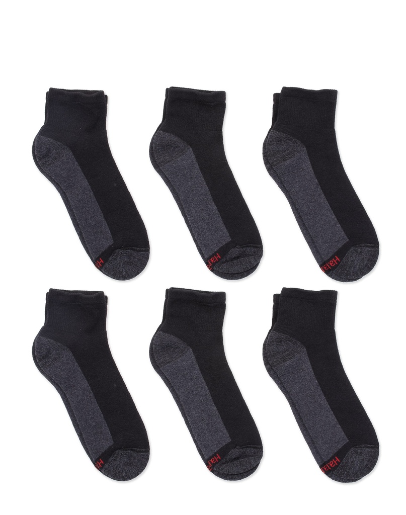 MEN'S 6PK CUSHION ANKLE SOCKS
