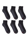 MEN'S 6PK CUSHION ANKLE SOCKS