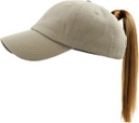 CLASSIC COTTON PONYTAIL BALLCAP