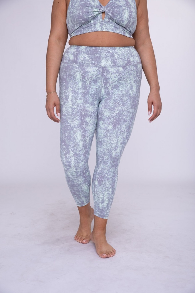 TIE-DYE ACID WASH LEGGINGS