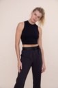 VENICE CROPPED RACER TOP