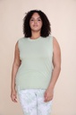 TANK WITH SPLIT HEM DETAIL