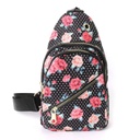 FLORAL CROSSBODY SLING BAG