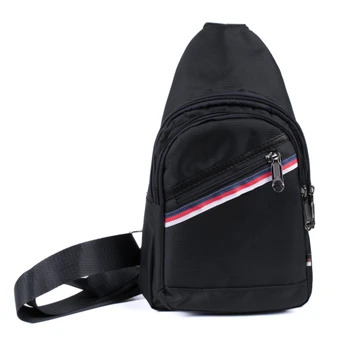 BLACK CROSSBODY SLING BAG