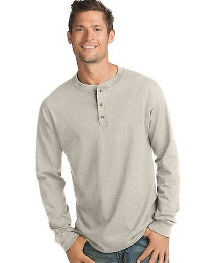 HANES BEEFY HENLEY