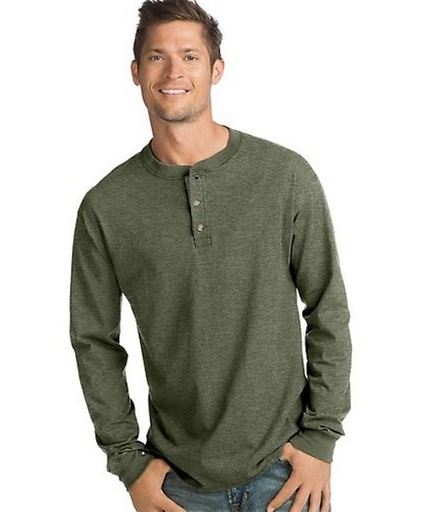 HANES BEEFY HENLEY