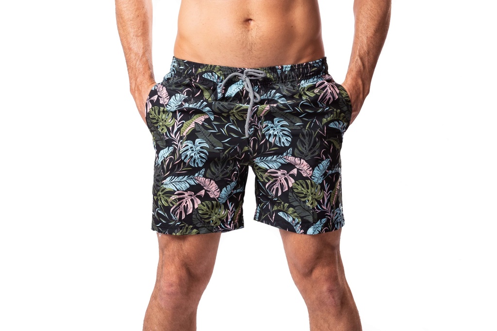 LEAF SWIM TRUNKS