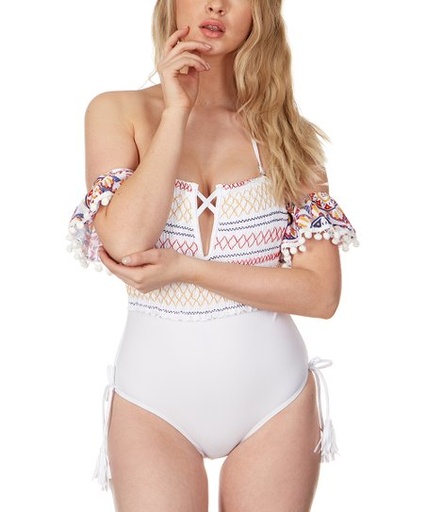 XOXO FRILL SWIMSUIT