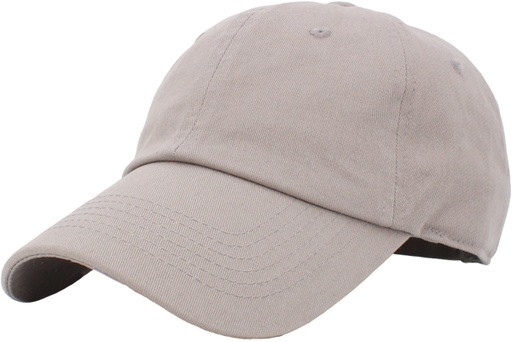 [KB-LOW-LGRY] BASIC BASEBALL CAPS