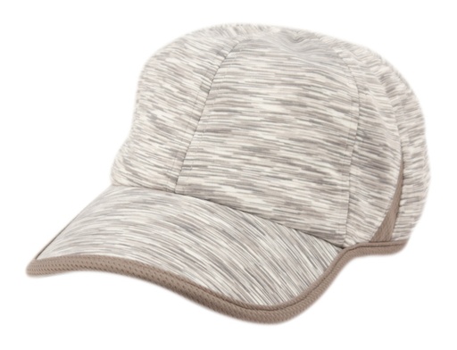 [CP2789-GRY] PONYTAIL YOGA ZIPPER CAP