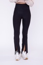 FOIL PRINTED FRONT SLIT HW LEGGINGS