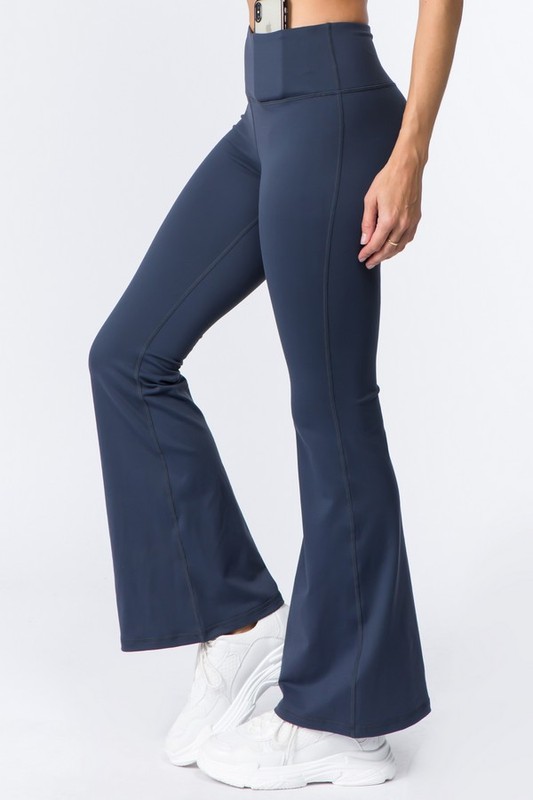 HIGH RISE FLARE YOGA PANTS