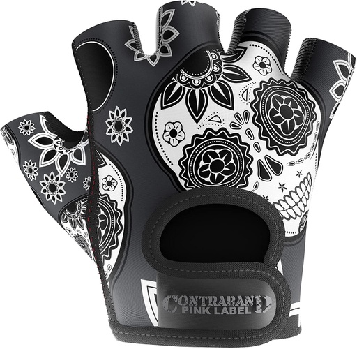 Sugar Skull Weight Lifting Gloves