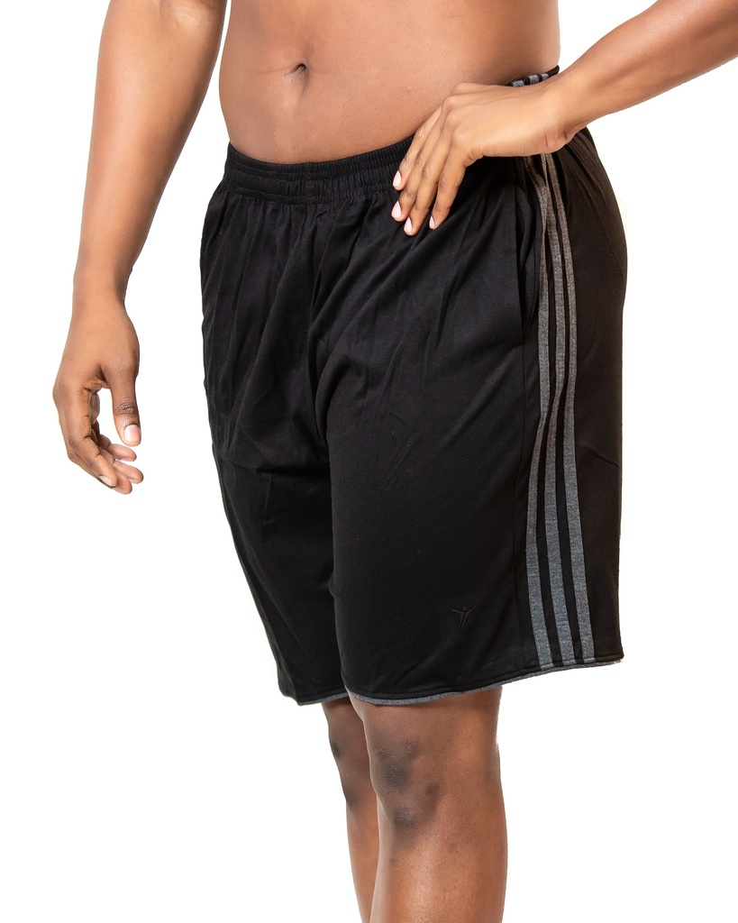3 LINE RUN SHORTS - PLUS SIZE