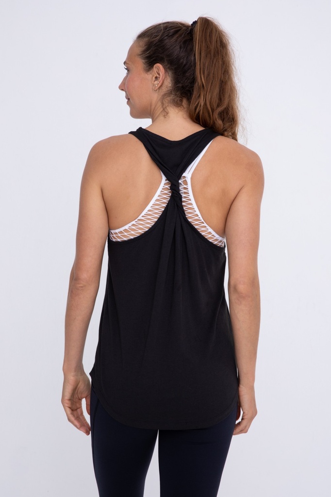 TWIST BACK TANK TOP