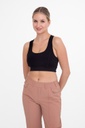 OVERLAY Y-BACK WORKOUT BRA