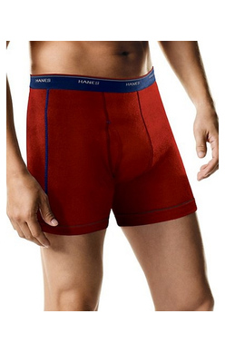 HANES 5PK BOXER BRIEFS