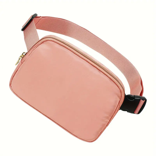 [RX11140-PINK] ATHLEISURE WAIST POUCH