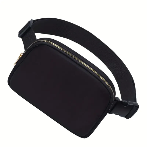 [RX11140-BLACK] ATHLEISURE WAIST POUCH