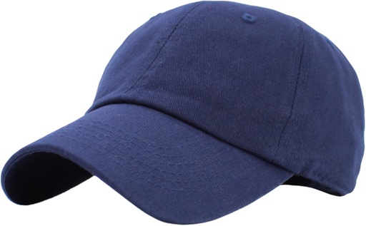 [KB-LOW-NAVY] BASIC BASEBALL CAPS