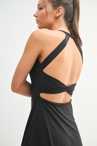 TWIST BACK TENNIS DRESS