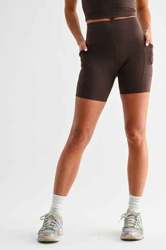 VENICE SCULP BIKER SHORTS