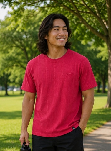 RIBBED TEE