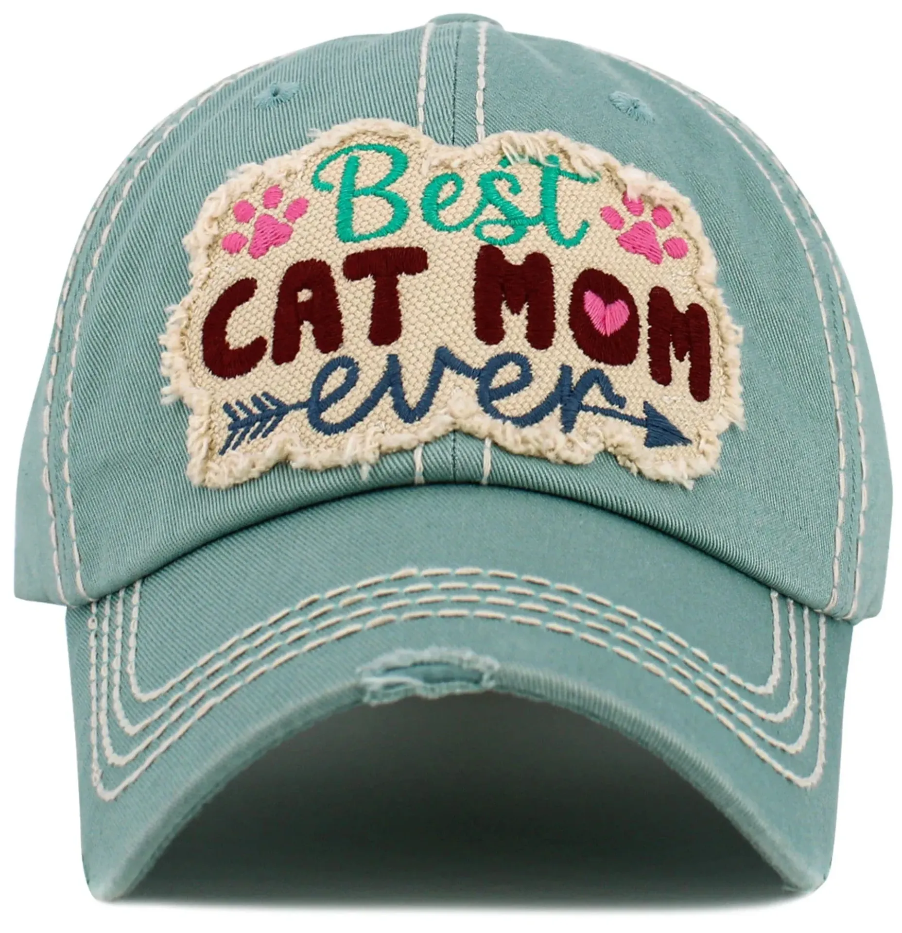 [KBV-1587] BEST CAT MOM EVER CAP